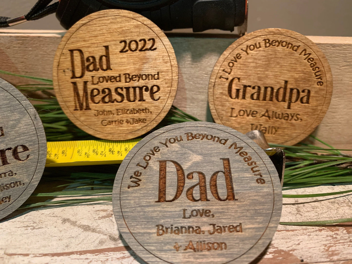 Personalized Tape Measure Gift for Dad | Dad Gifts | Fathers Day Gift | Gifts for Grandpa | Gifts for Dad from kids