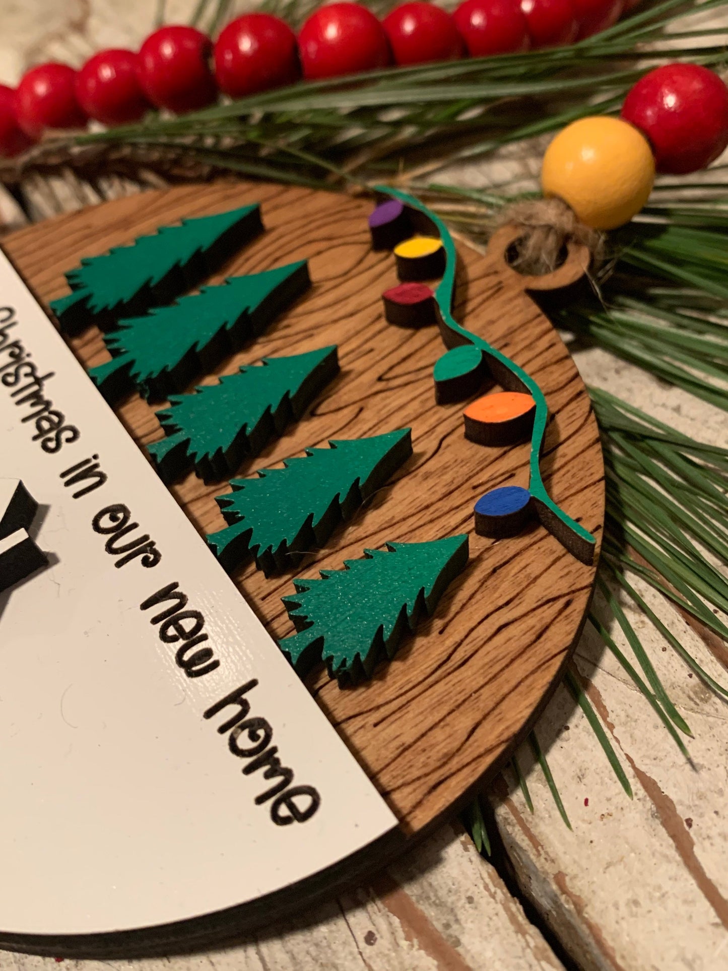 2026 First Christmas in Our New Home Christmas Ornament | New Home Ornament | Housewarming Gift | New Address Ornament | Family Ornament