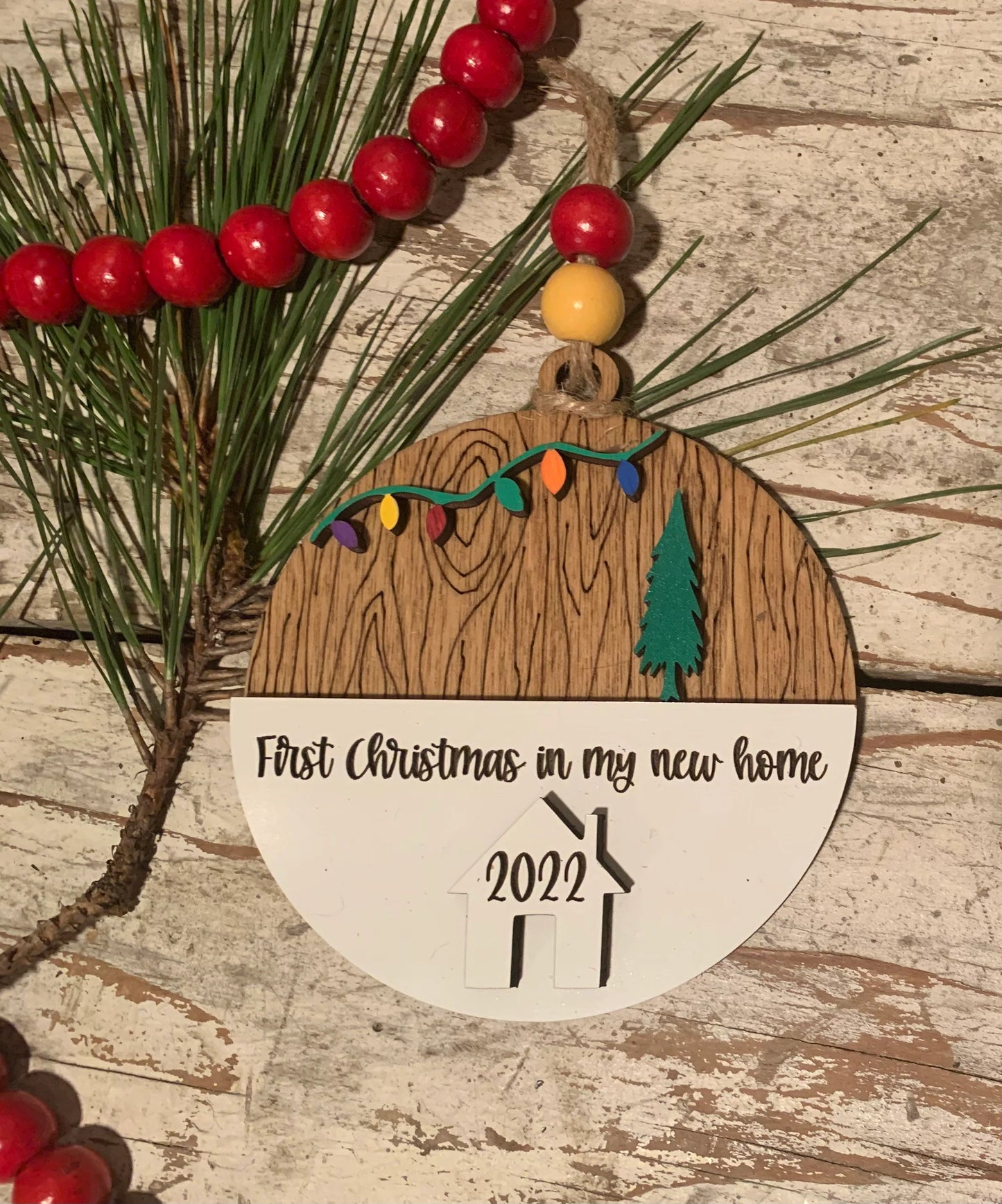 2026 First Christmas in Our New Home Christmas Ornament | New Home Ornament | Housewarming Gift | New Address Ornament | Family Ornament