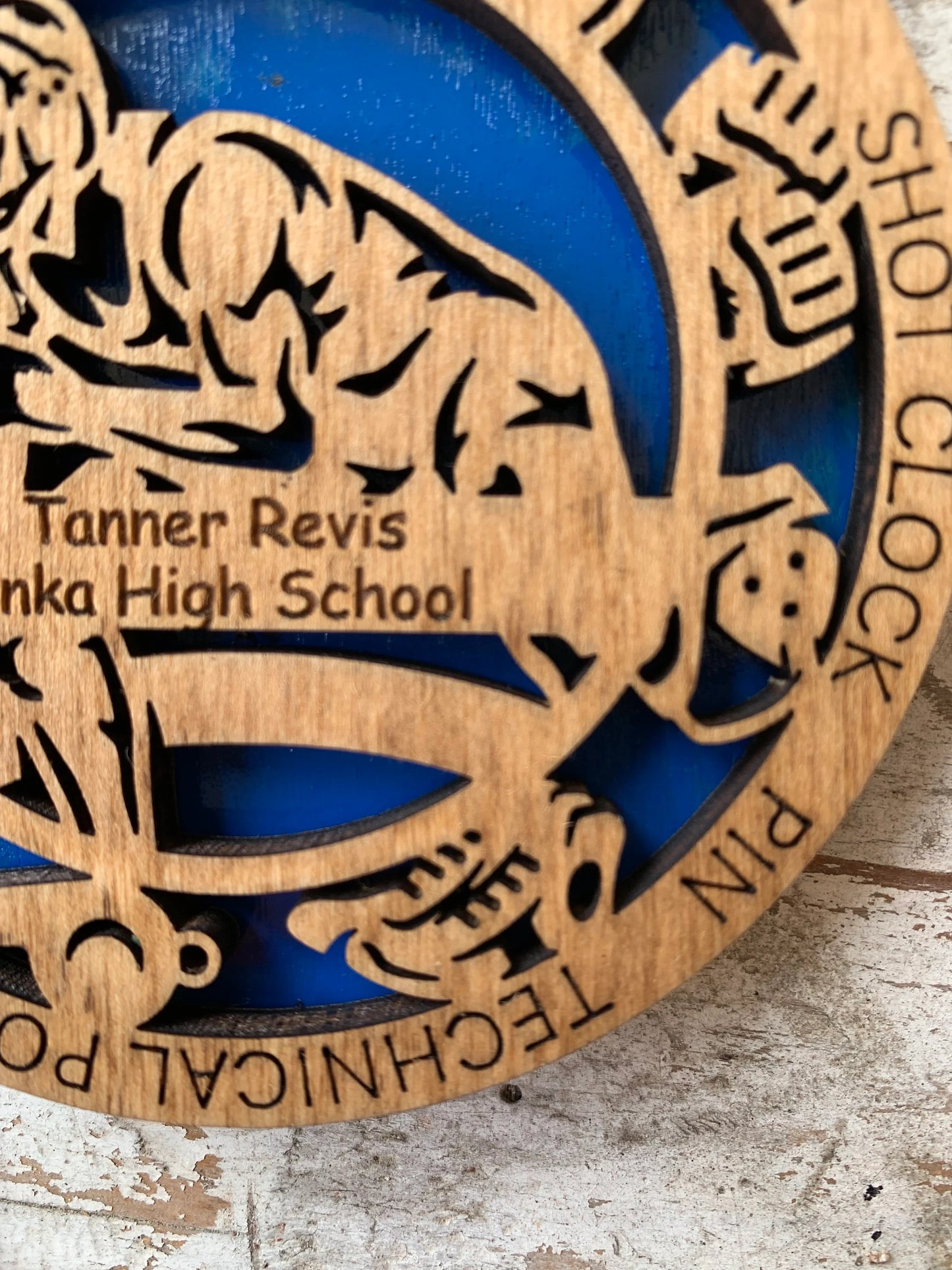 Personalized Wrestling Christmas Tree Ornament | Gift for High School Wrestling Team | Custom Wrestler Ornament | Senior Wrestler Gift