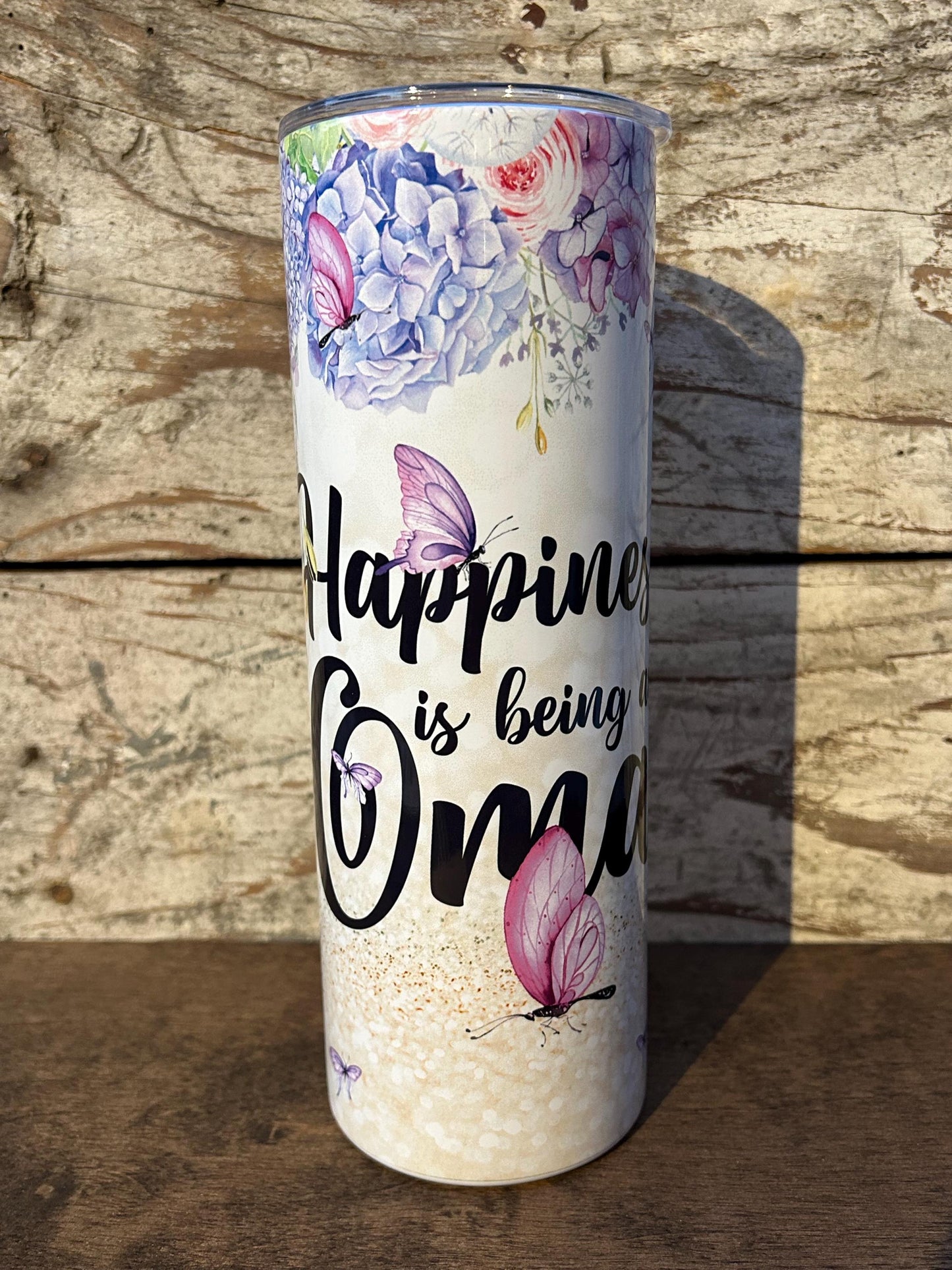 Oma Tumbler and Journal Set | Gift for Grandma from Grandkids | Mothers Day Gift for Grandmother | Water Bottle and Notebook Present for Oma