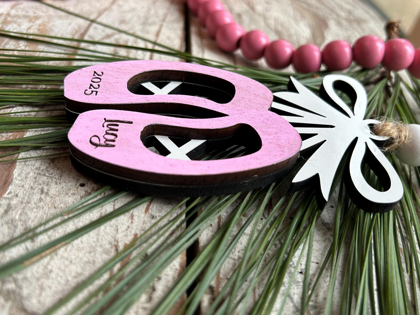 Personalized Ballet Dance Shoes Christmas Tree Ornament | Ballet Dance Recital Ornament | Dance Teacher Gift | Ballerina | Dance Ornament