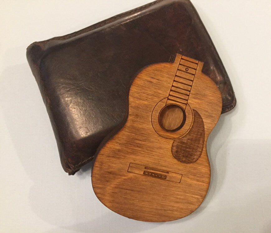 Custom Guitar Pick Holder | Gift for Dad | Gift for Guitar Player | Personalized Gift for Music Lover | Christmas Present for Guitar Player