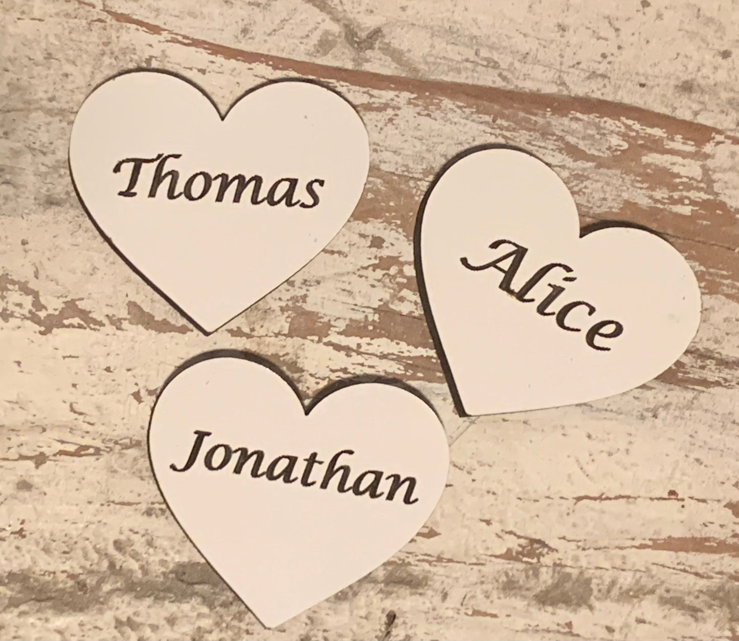 Additional Individual Heart for Family Tree Hanging Hearts Sign