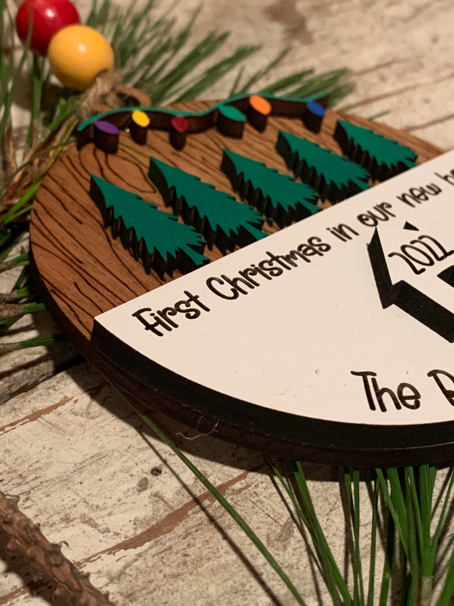 2026 First Christmas in Our New Home Christmas Ornament | New Home Ornament | Housewarming Gift | New Address Ornament | Family Ornament