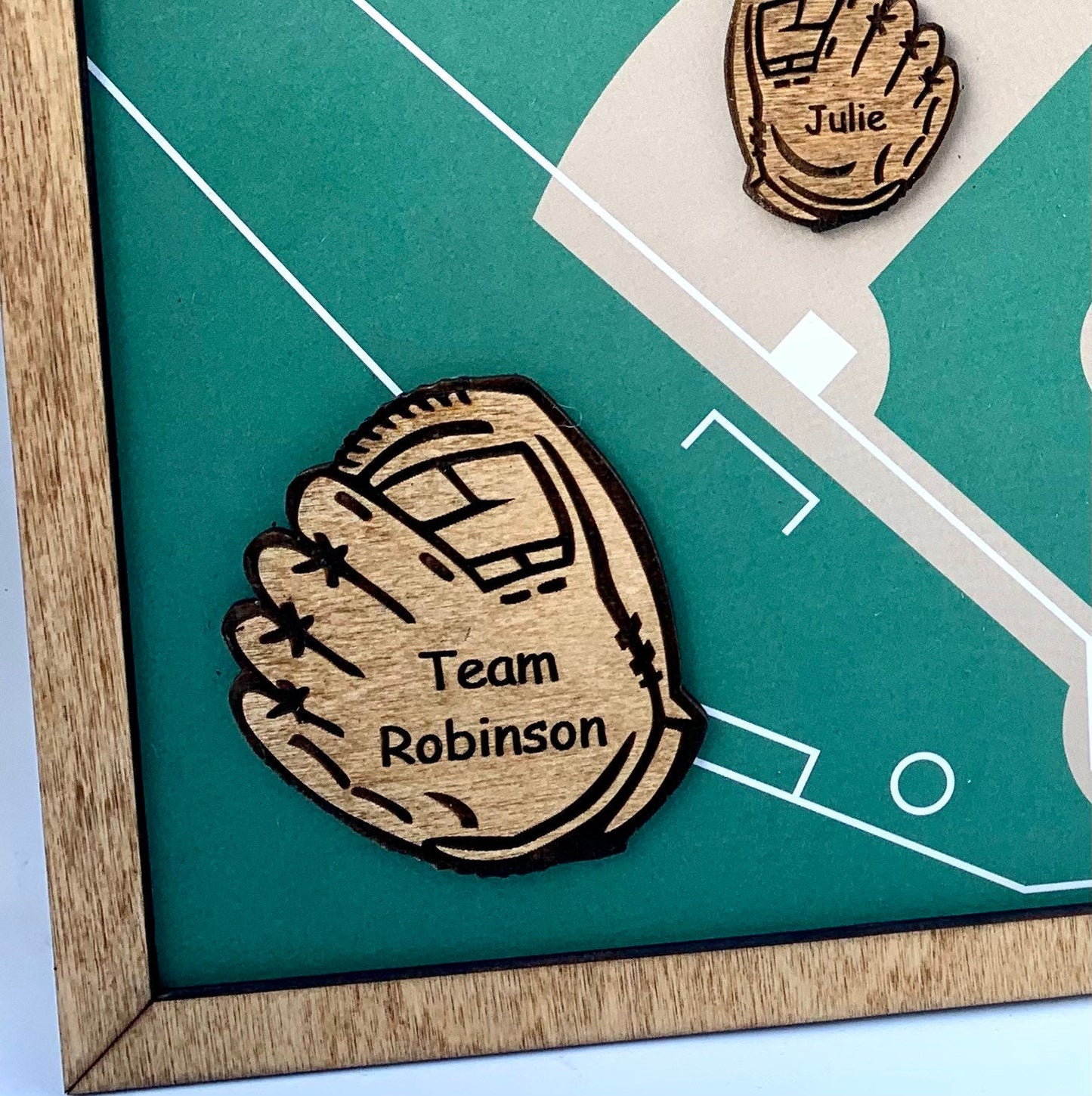 Personalized Dad or Grandpa Baseball Sign | Fathers Day Gift | Baseball Gift for Grandfather Papa Pops Papaw | Grandparents Anniversary Sign