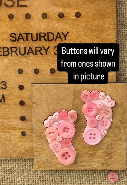 Personalized Newborn Baby Birth Stats Sign | Newborn Name Announcement | Nursery Name Sign | Baby Shower Gift | Baby Arrival Keepsake