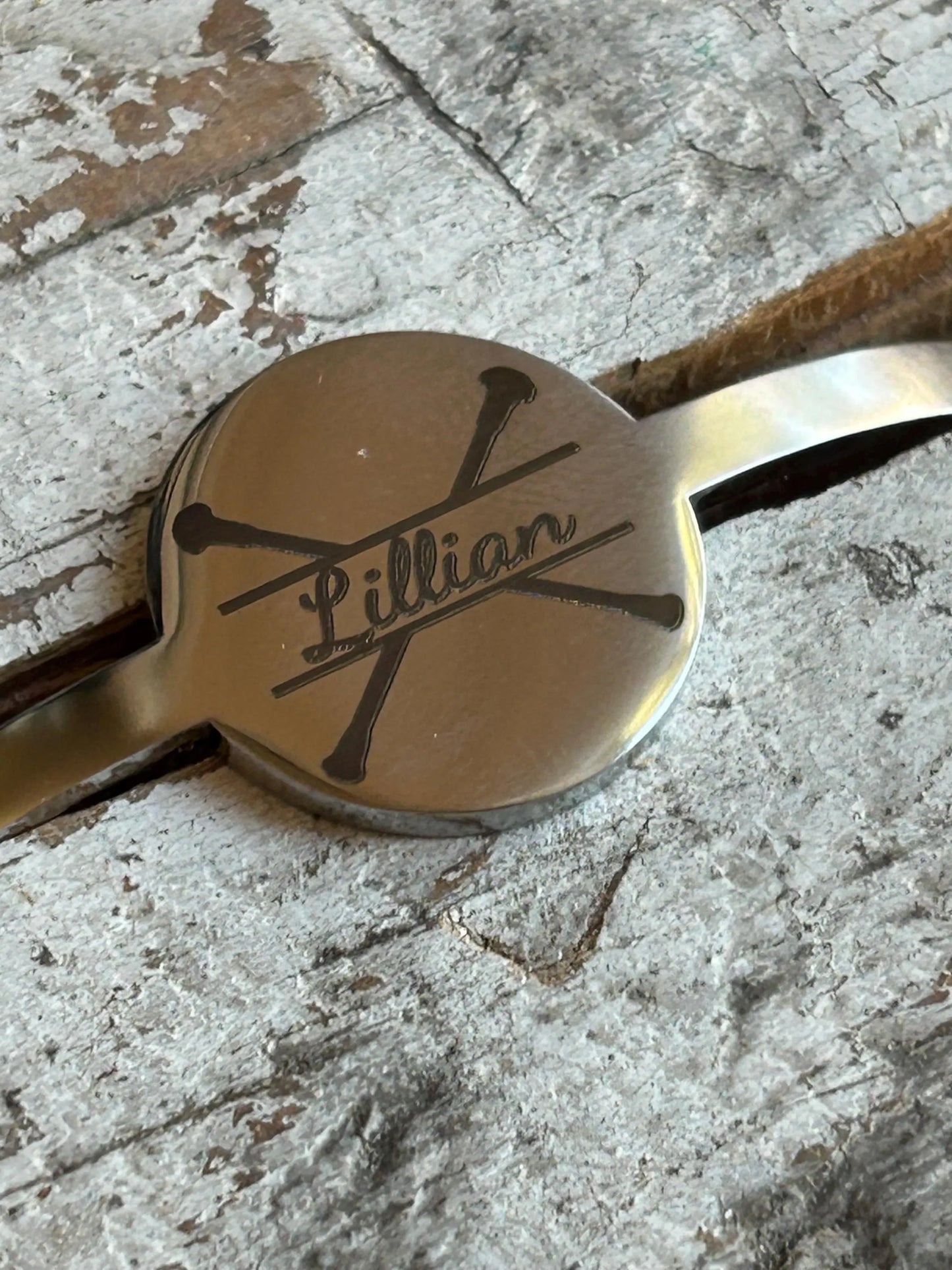 Personalized Baton Twirler Name Bar Necklace and Bracelet | Custom Majorette Gold Silver Jewelry Set | Feature Twirler College High School