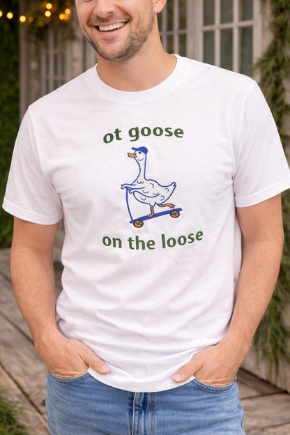 Occupational Therapist OT Goose on the Loose Embroidered Shirt | Occupational Therapy Appreciation Month