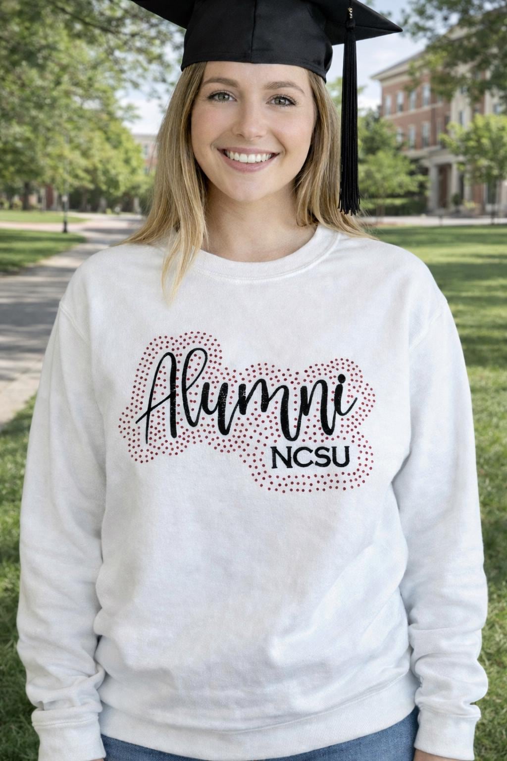 Personalized Alumni Sweatshirt for the New College Graduate | Custom Graduation Gift | College Grad Apparel