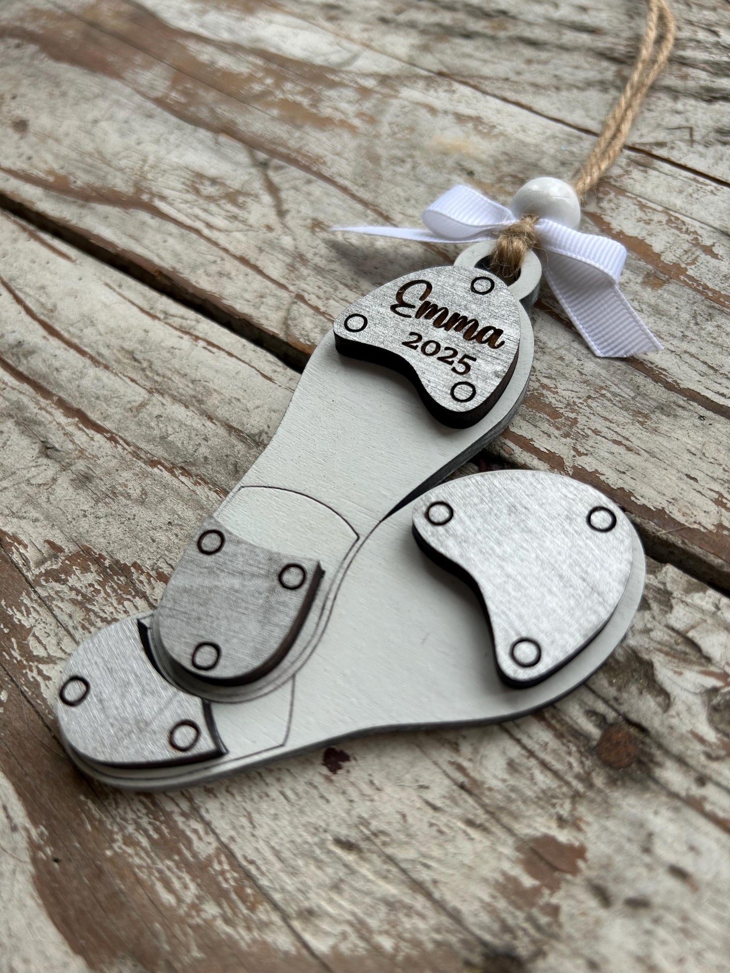Personalized Clogging Dance Christmas Tree Ornament | Tap Shoes Ornament  | Dance Teacher Gift | Gift For Clogger