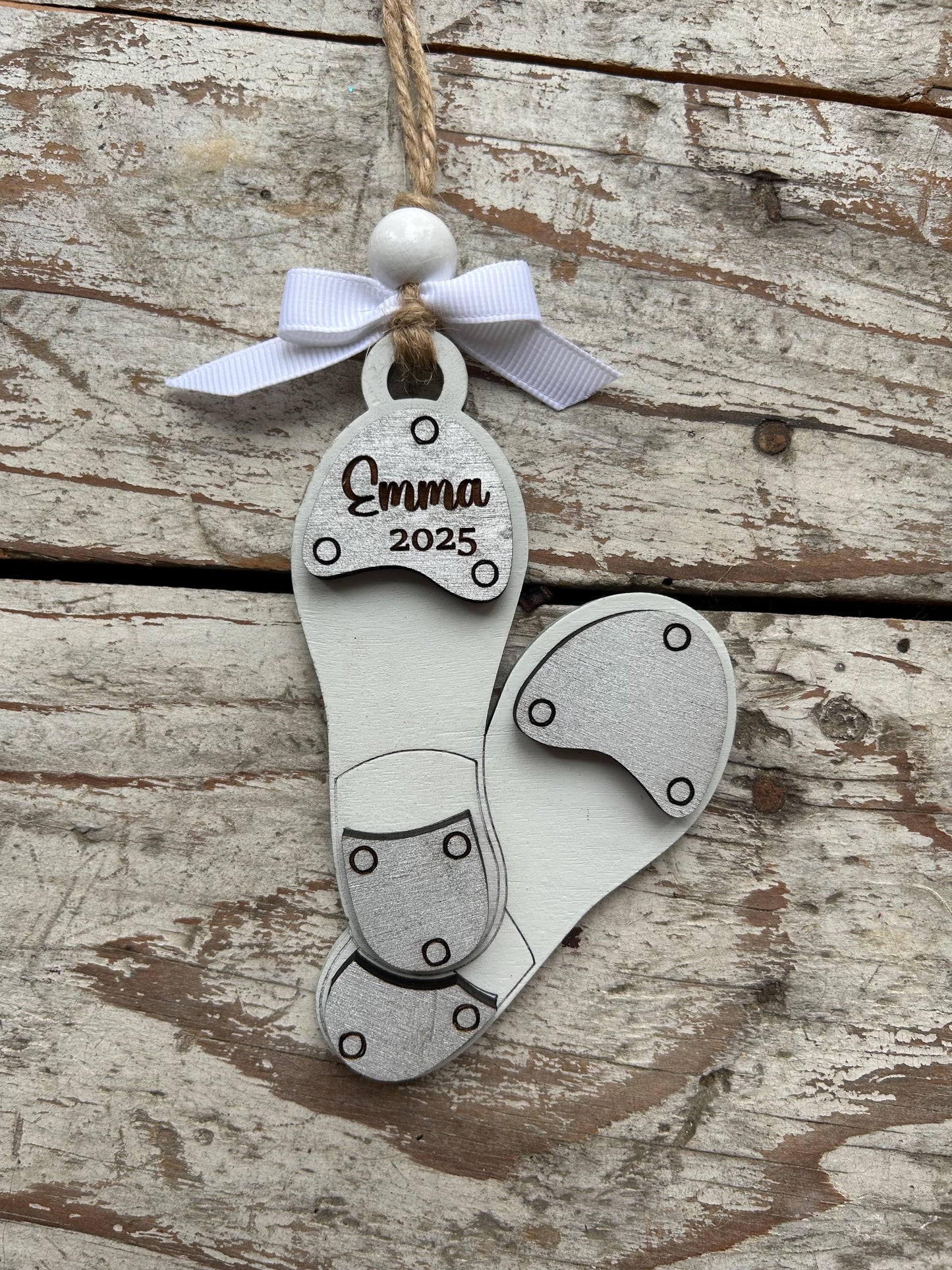 Personalized Clogging Dance Christmas Tree Ornament | Tap Shoes Ornament  | Dance Teacher Gift | Gift For Clogger