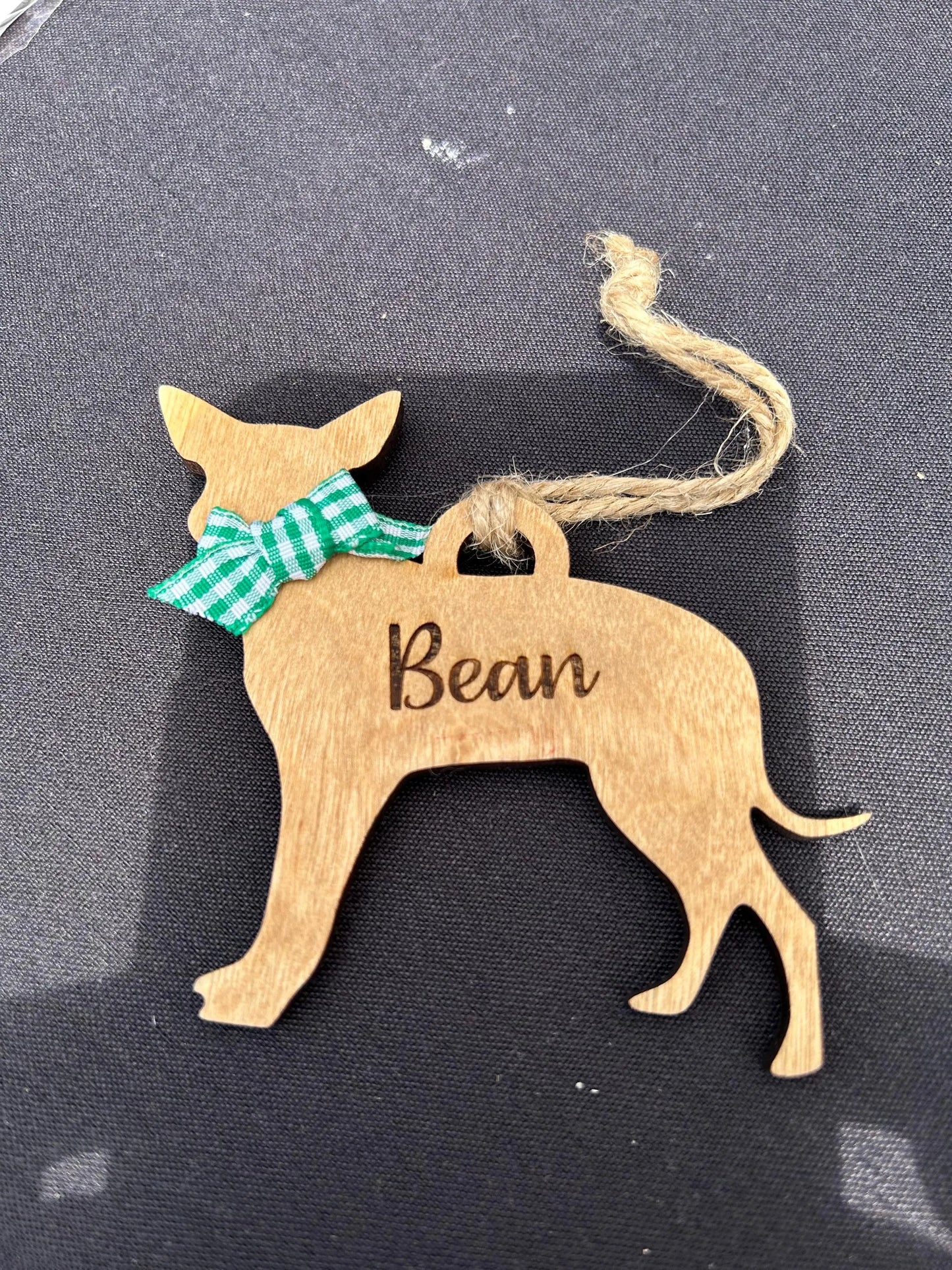 Personalized Cane Corso | Chihuahua | Cockapoo| Cocker Spaniel Dog Breed Christmas Tree Ornament  | Dog Mom | Dog Lover gift