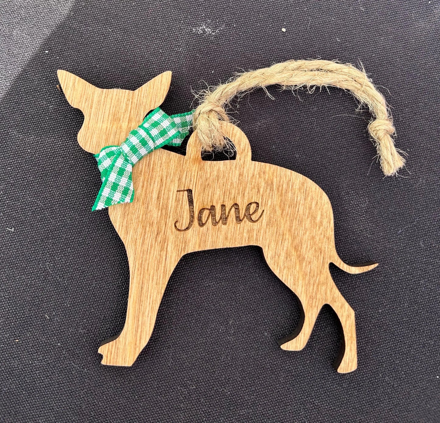 Personalized Cane Corso | Chihuahua | Cockapoo| Cocker Spaniel Dog Breed Christmas Tree Ornament  | Dog Mom | Dog Lover gift