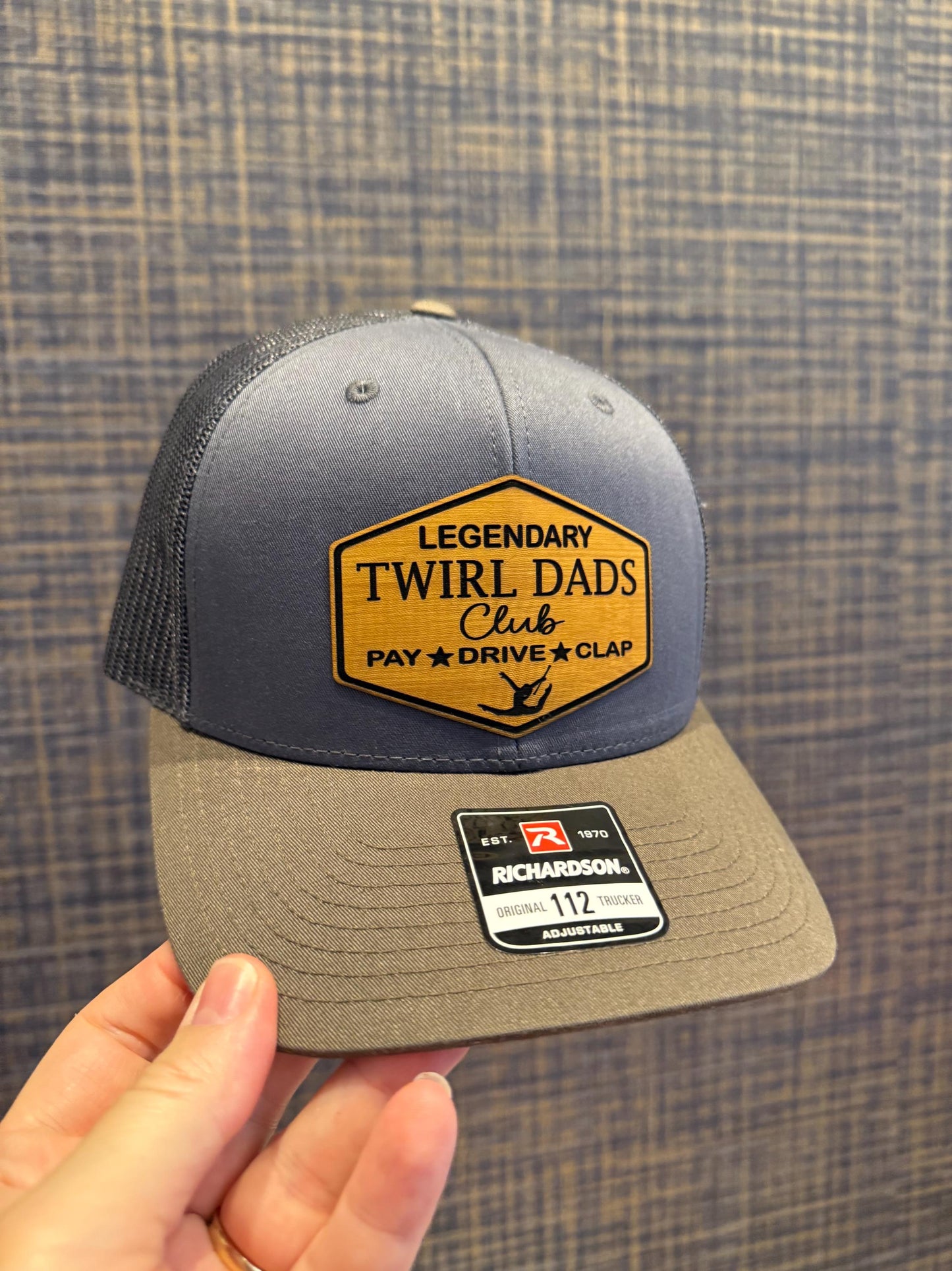 Legendary Twirl Dads Club Trucker Hat | Pay Drive Clap Cap for Baton Twirling Dad