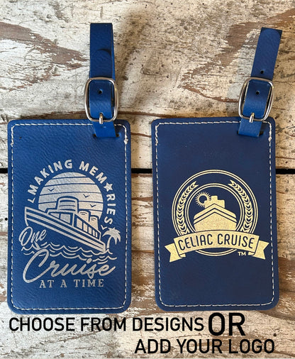 Bulk Order Personalized Luggage Tags | Gift for Cruise Clients