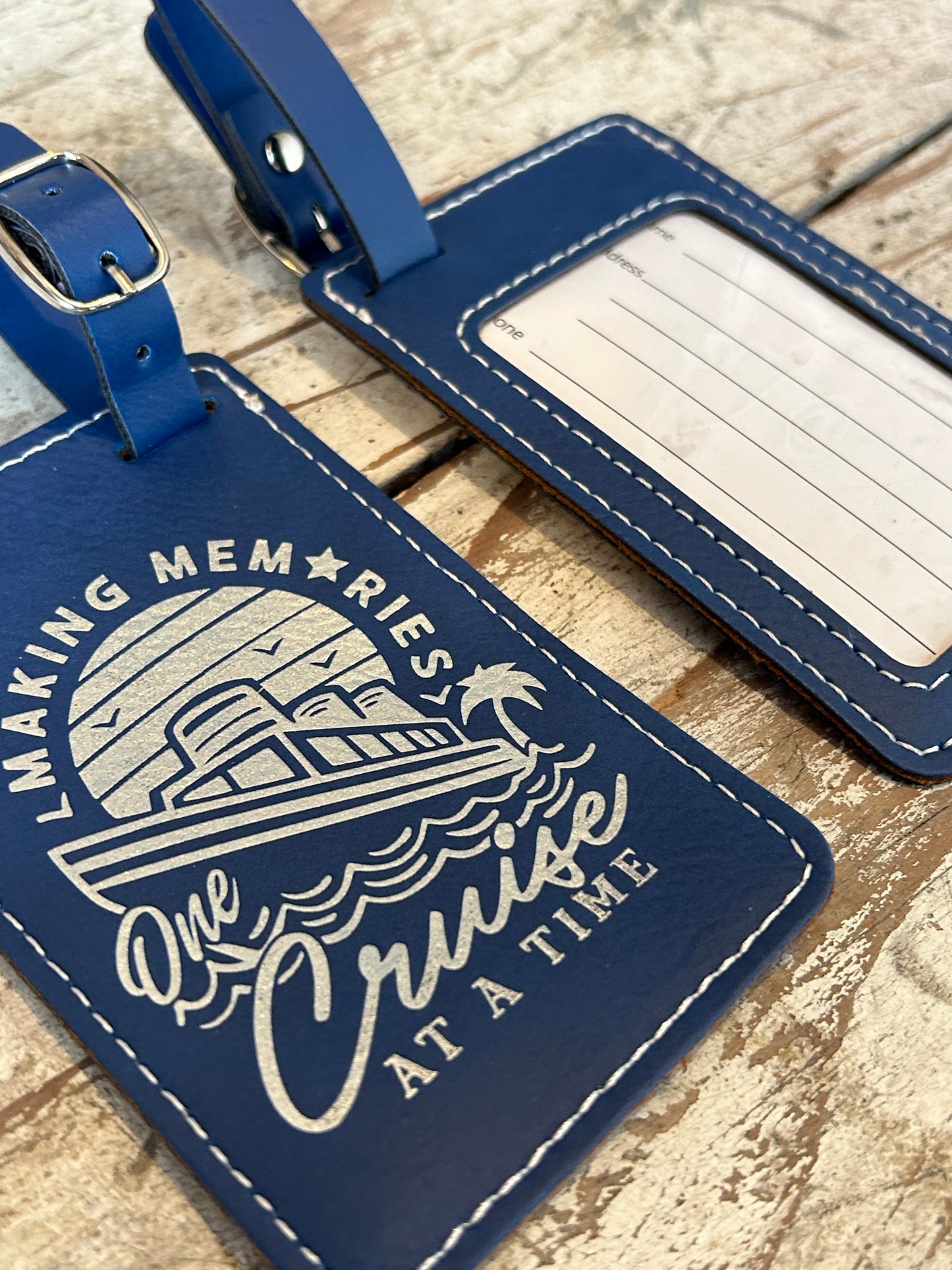 Bulk Order Personalized Luggage Tags | Gift for Cruise Clients